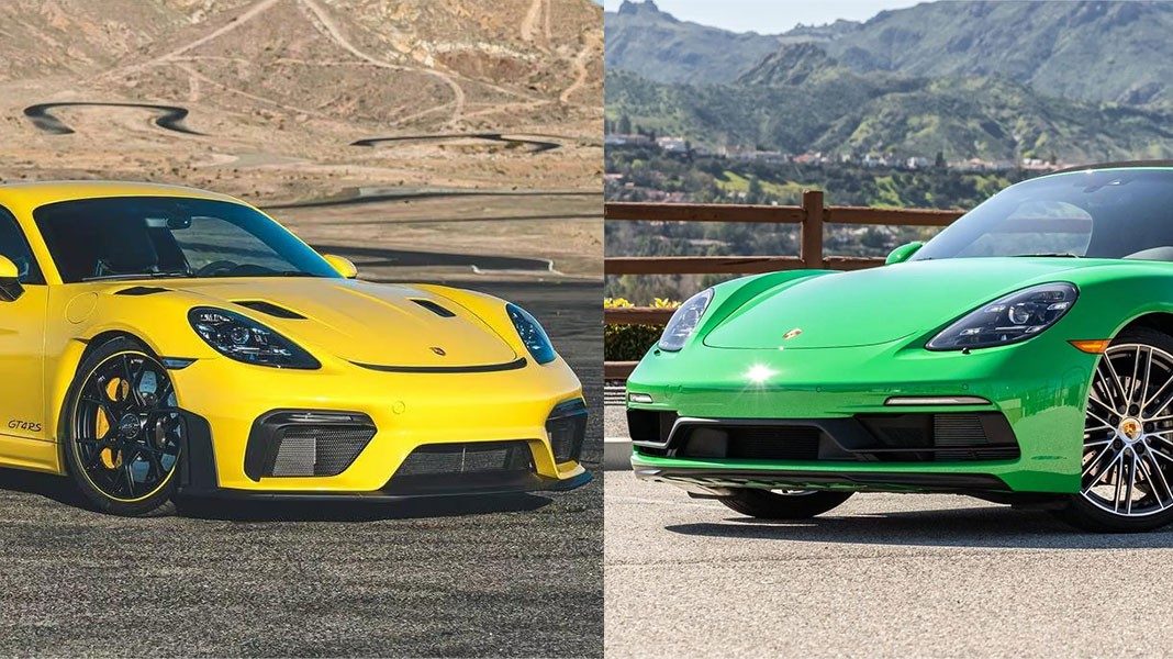 "Porsche 718 Cayman vs. Porsche 718 Boxster: A Head-to-Head Battle of Driving Thrills"