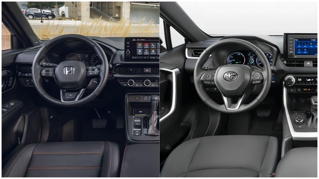 Riding High: Honda CR-V vs Toyota RAV4 – A Battle of SUV Titans!