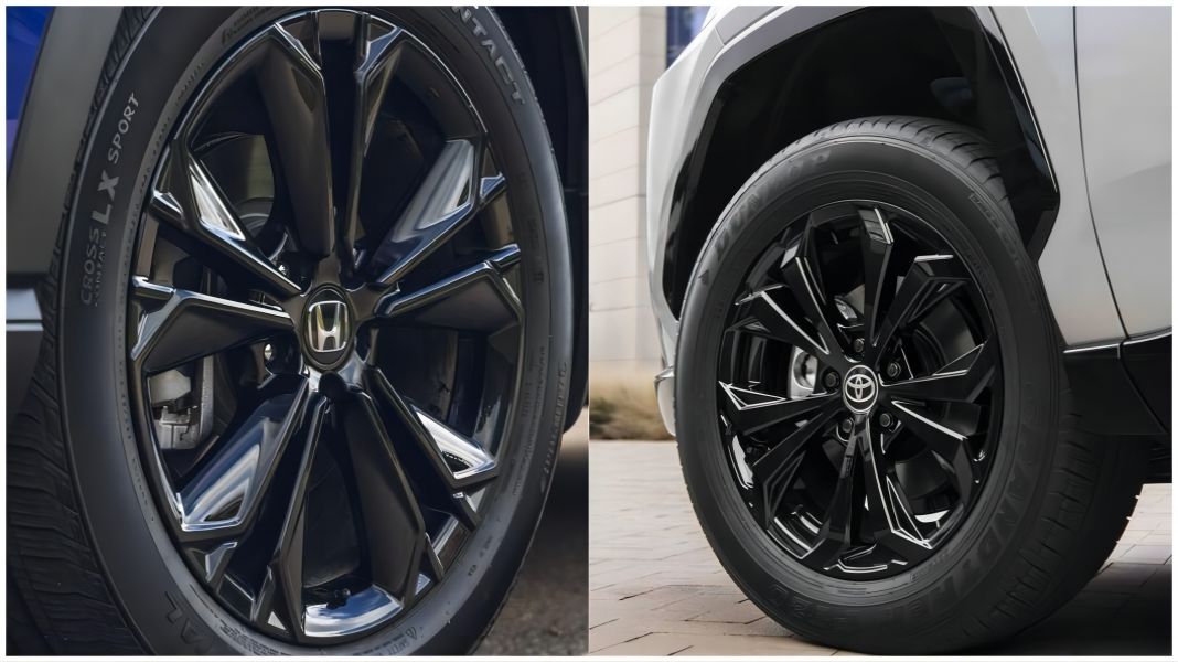 Riding High: Honda CR-V vs Toyota RAV4 – A Battle of SUV Titans!
