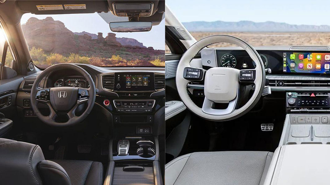 Hyundai Santa Fe vs. Honda Passport: A Clash of Midsize SUV Titans